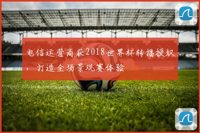 电信运营商获2018世界杯转播授权,打造全场景观赛体验